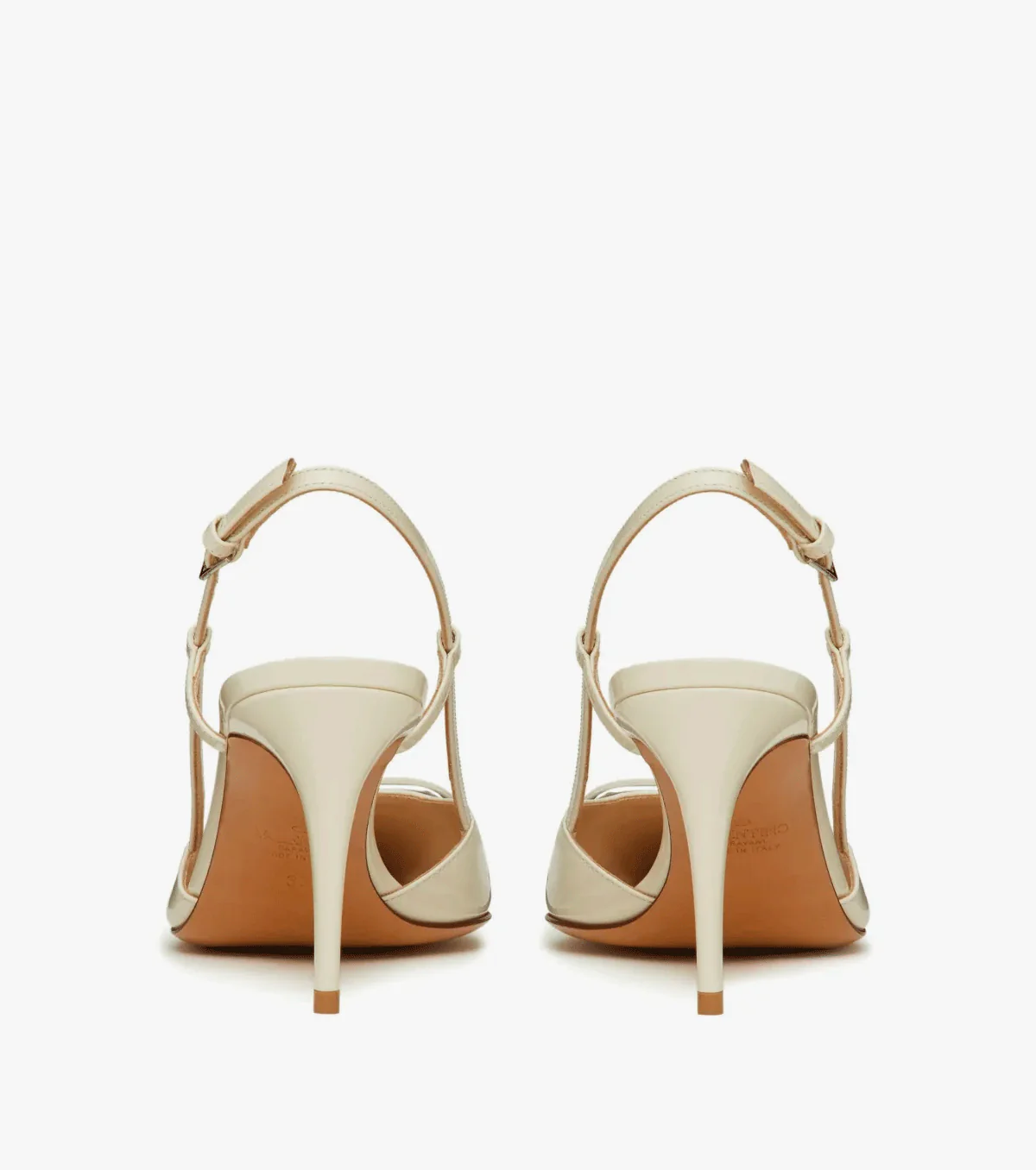 VLogo Signature slingback pumps