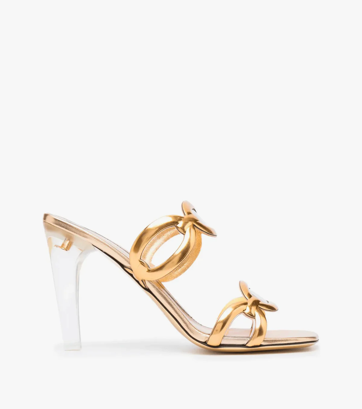 Chain 1967 110mm leather mules