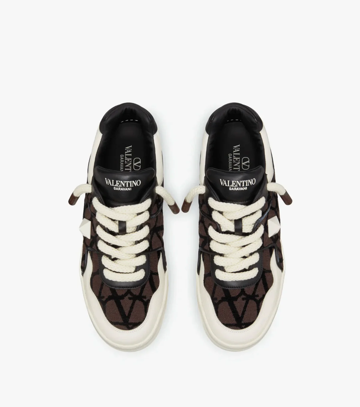 One Stud XL leather sneakers