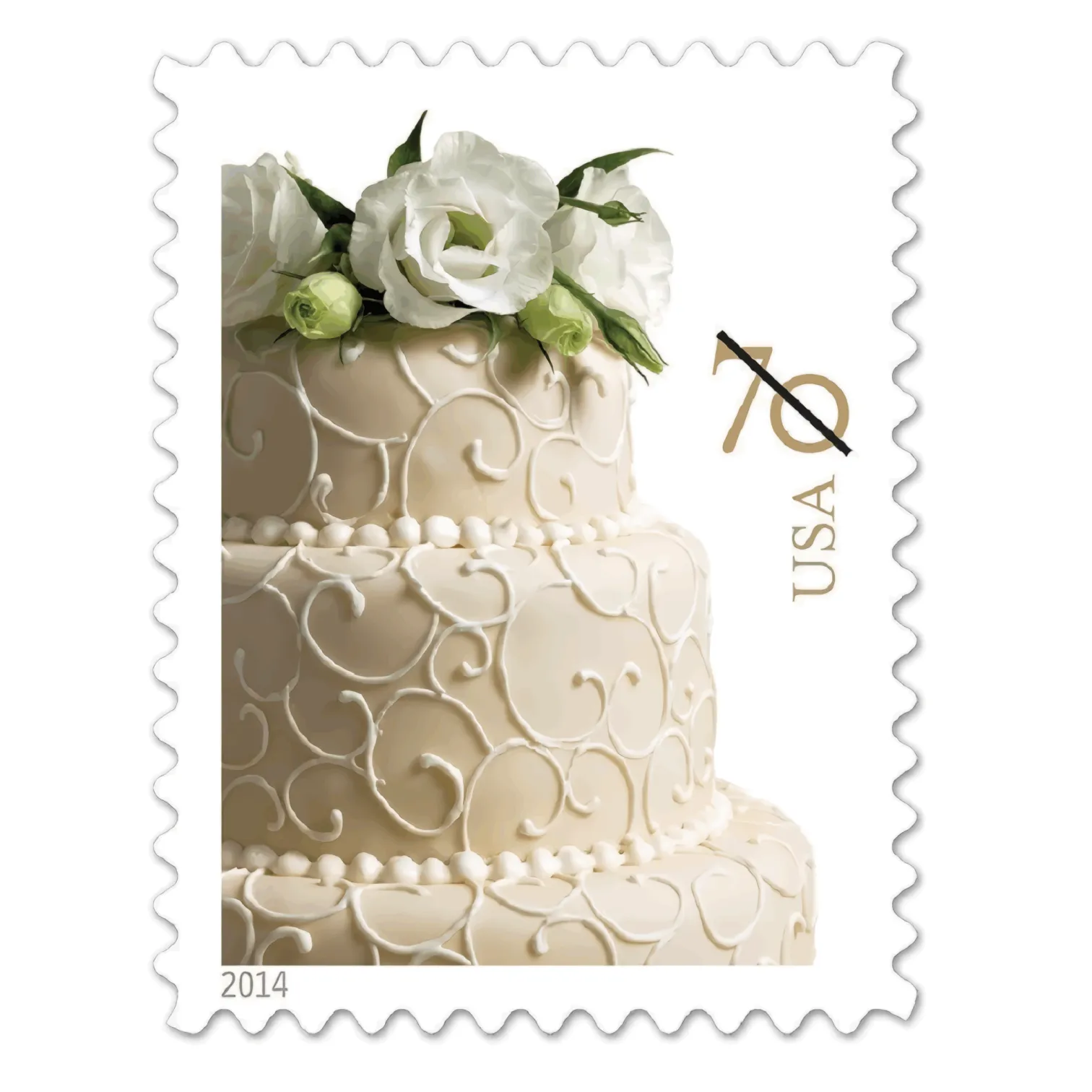 FIVE 2018 Love Stamps - US Postage Stamps -For Mailings, Weddings