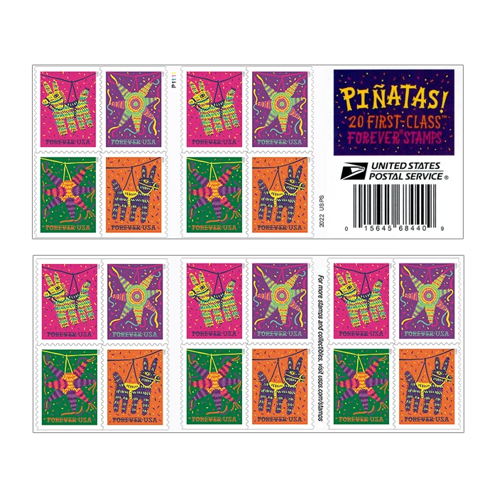 Piñatas! Stamps - uspsypl