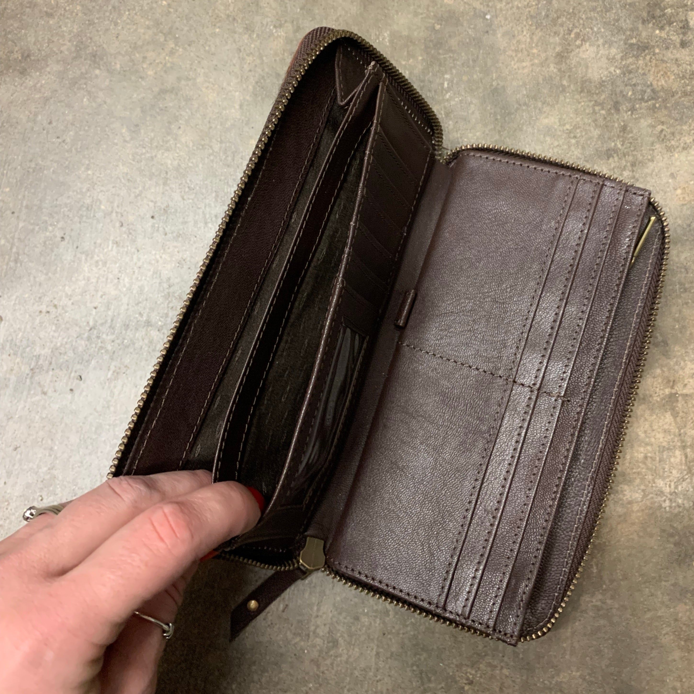 Vicky's Tooled Wallet