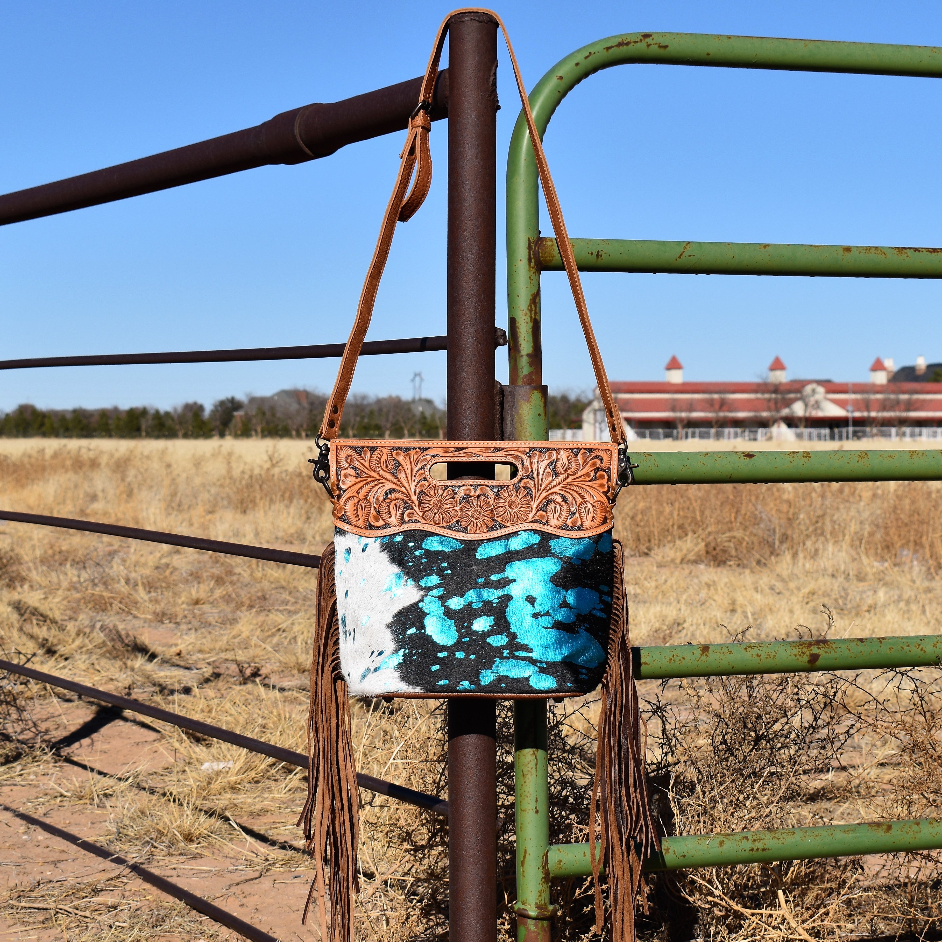 American Palomino Turquoise Purse