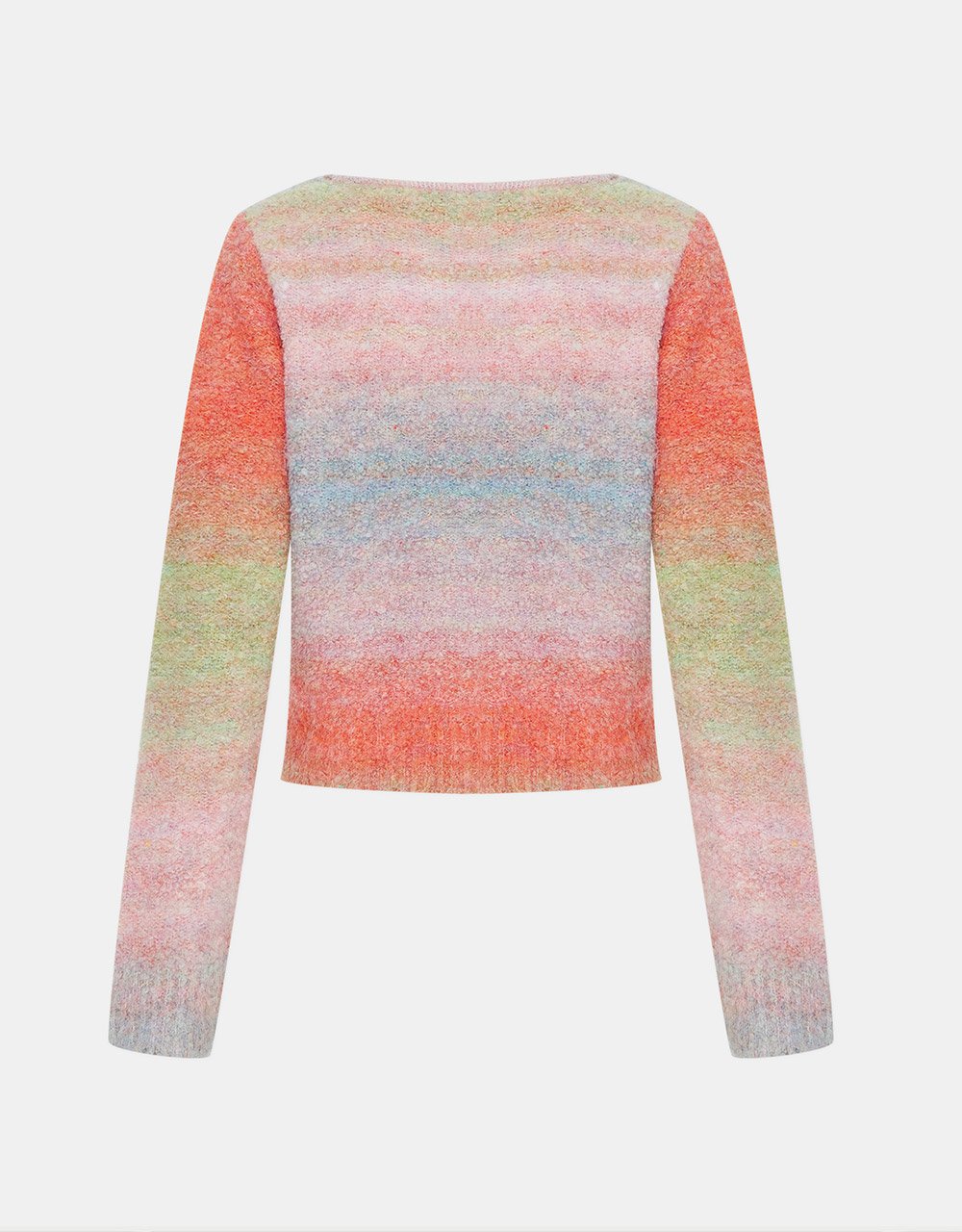 Ombre Button Up Cardigan