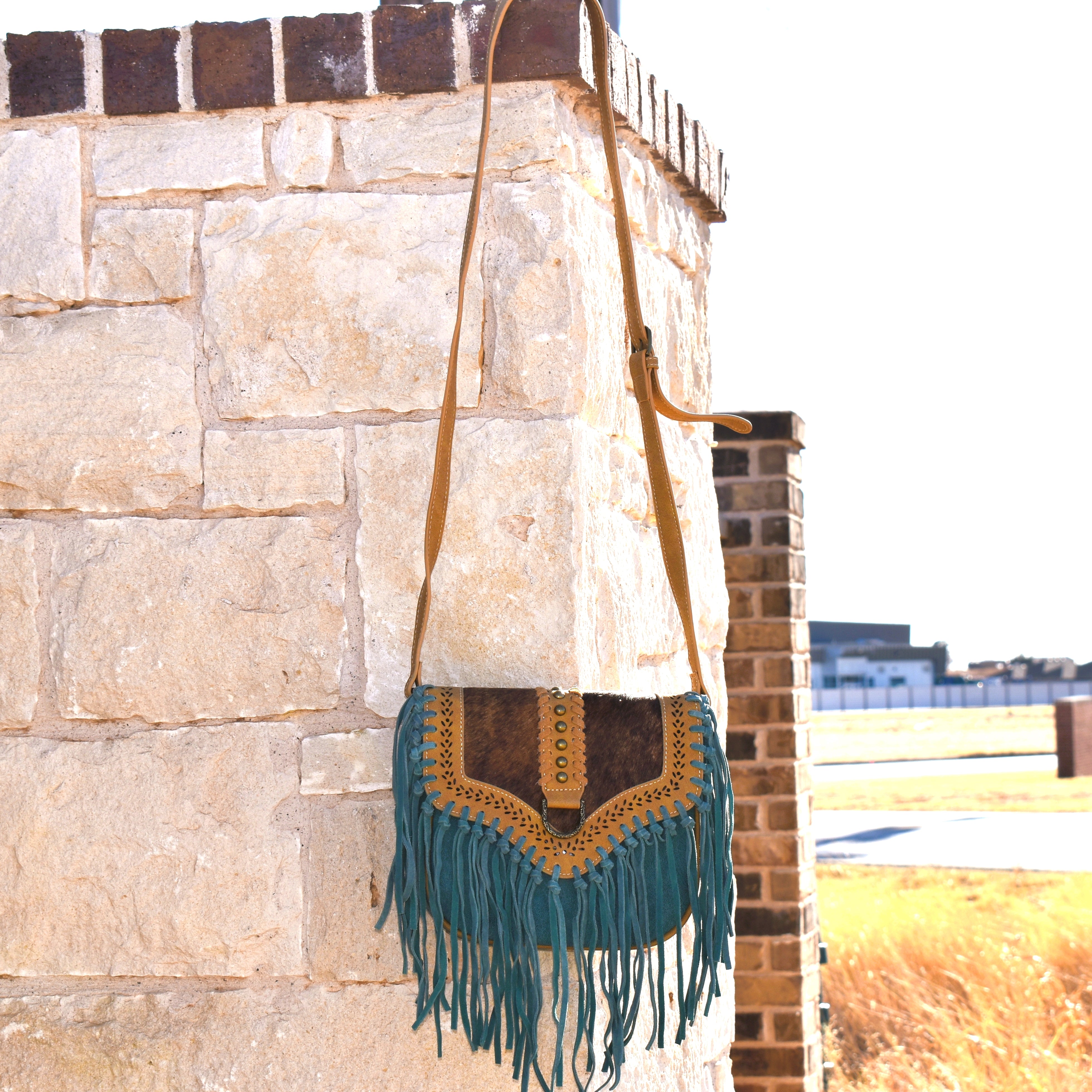 WRANGLER Turquoise Lasso Purse