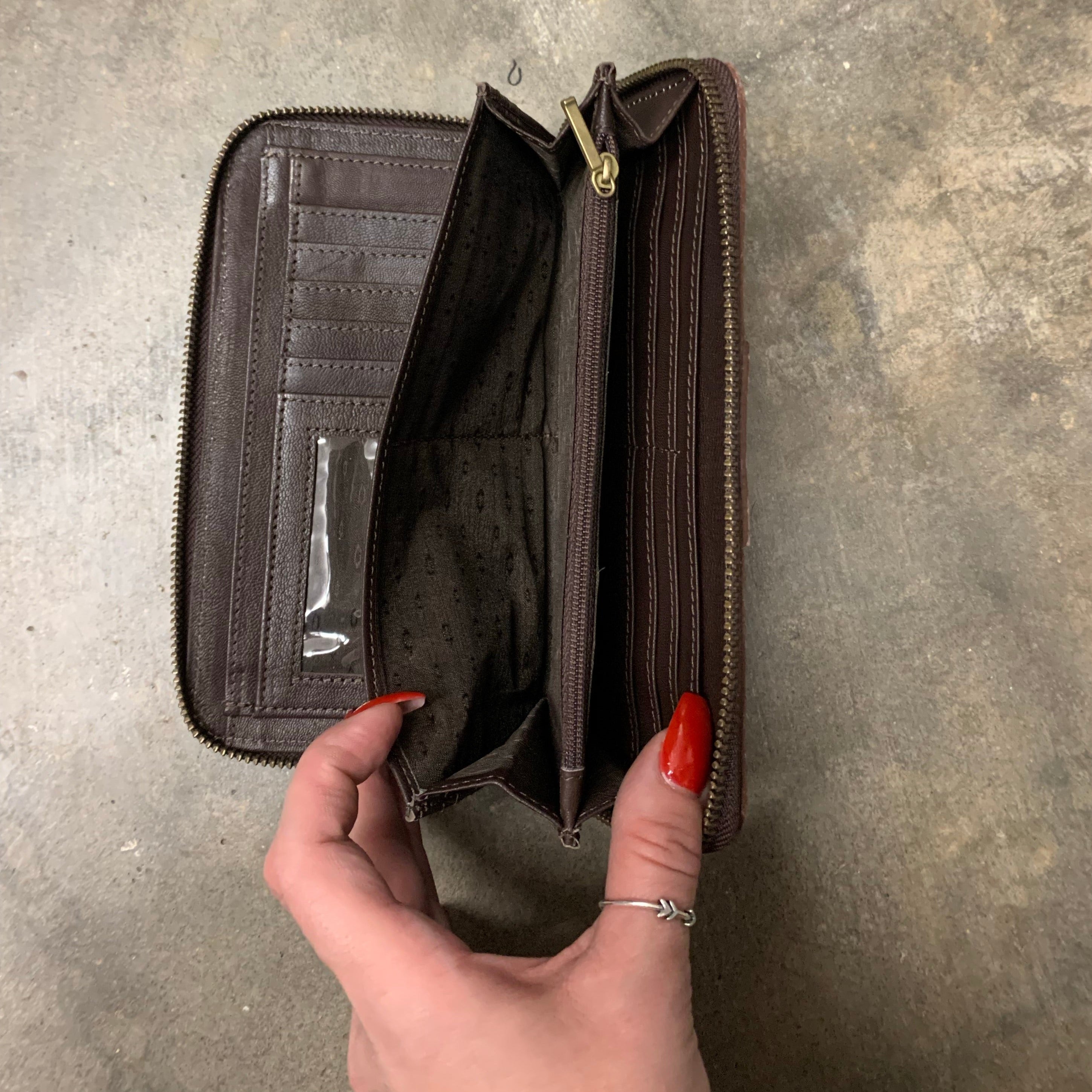 Vicky's Tooled Wallet