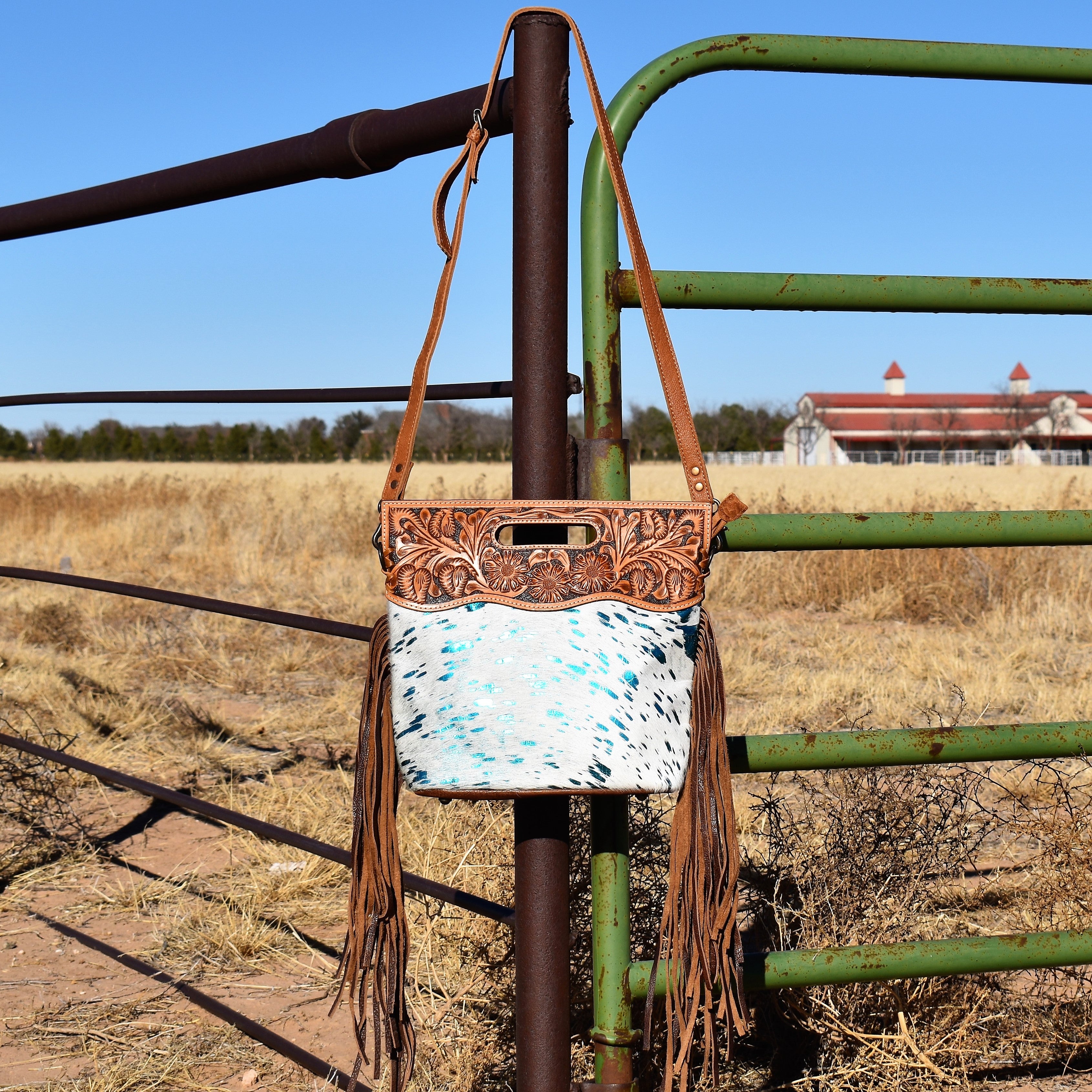 American Palomino Turquoise Purse