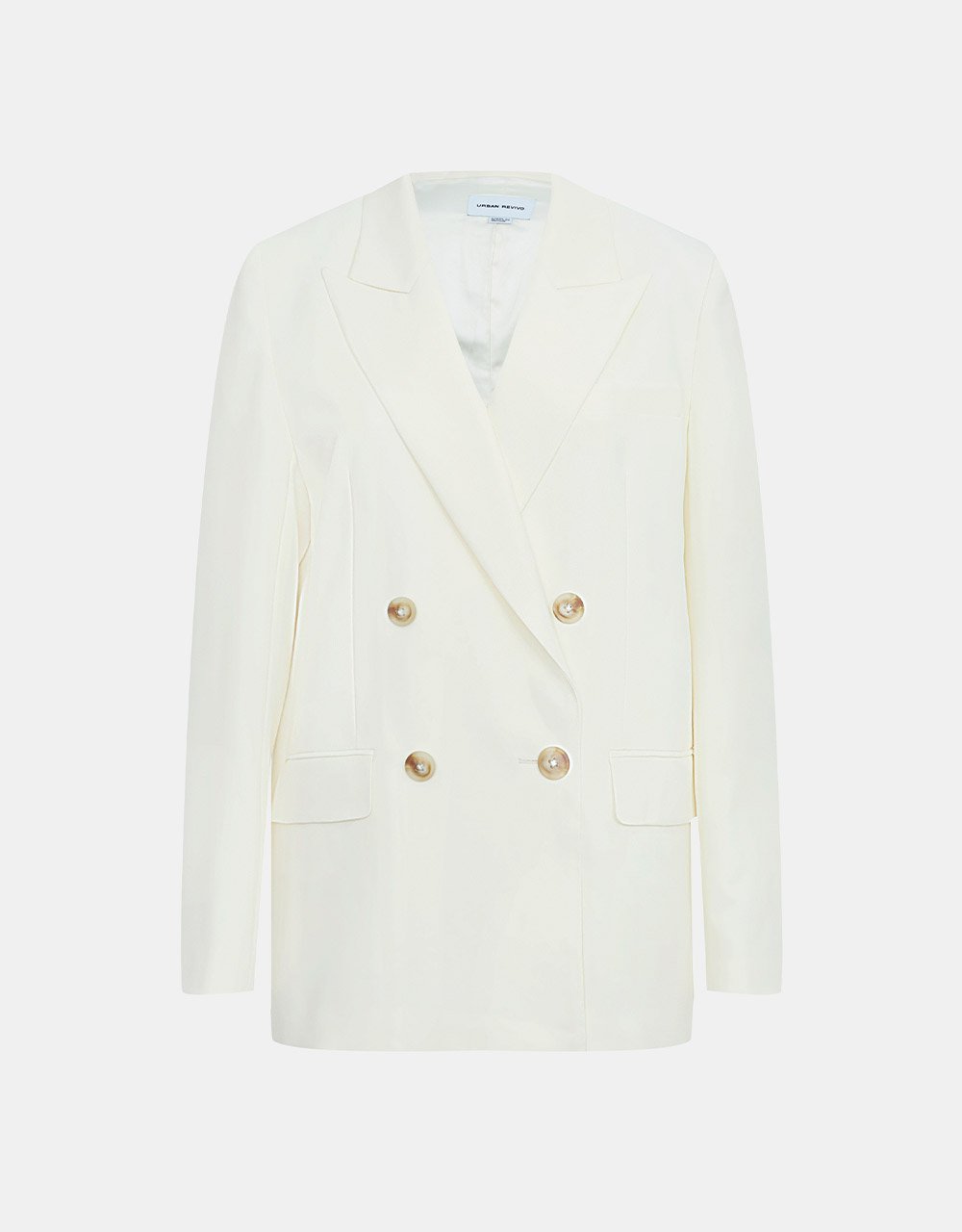Peak Collar Double Breasted Blazer