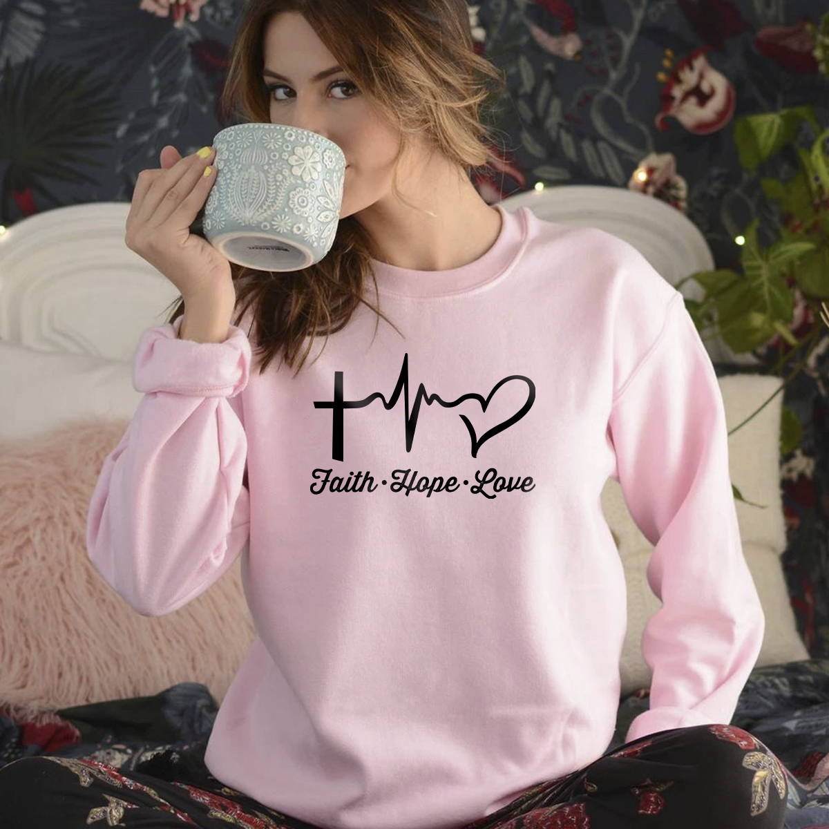 Faith Hope Love Sweatshirt