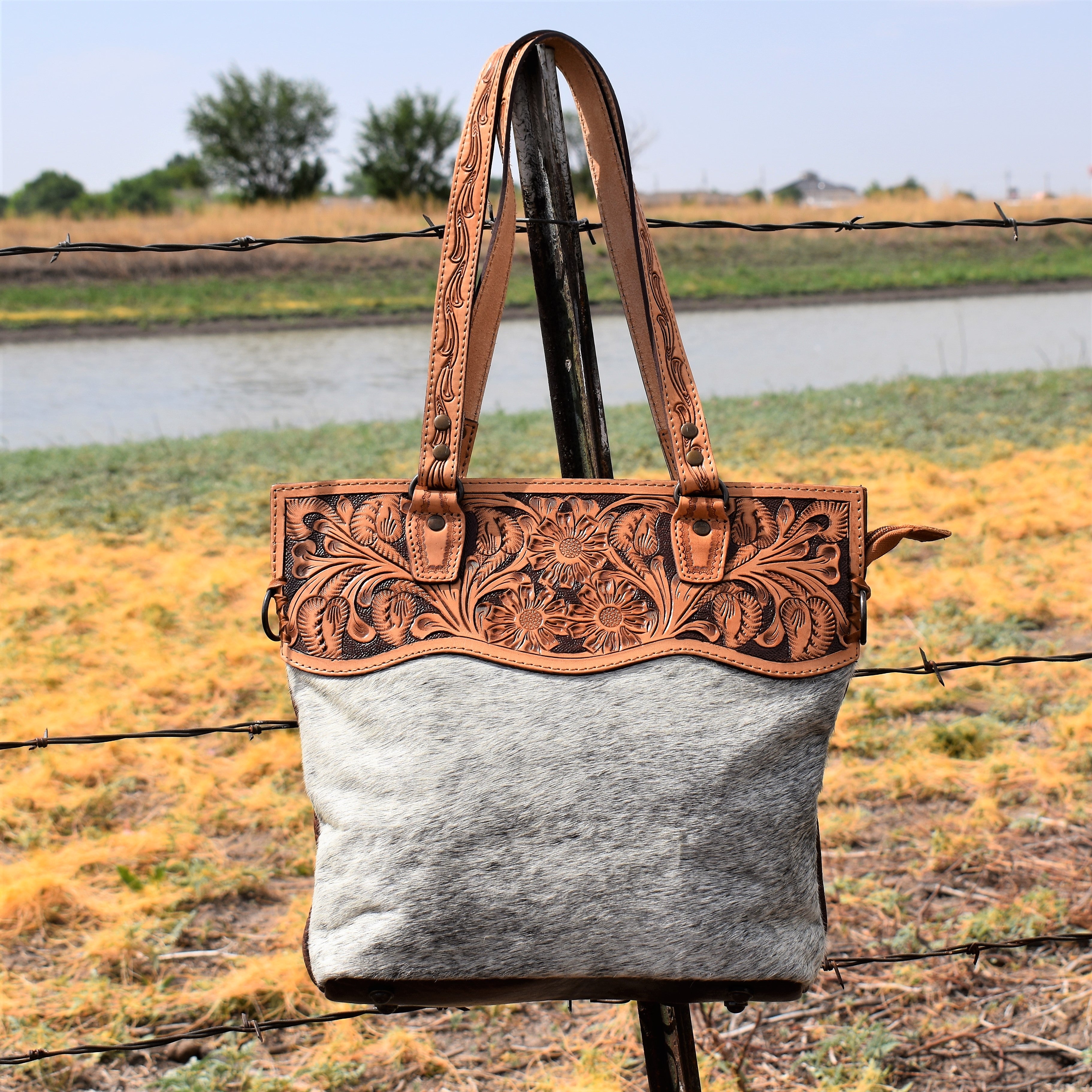 Brown Grazing Dazing Purse