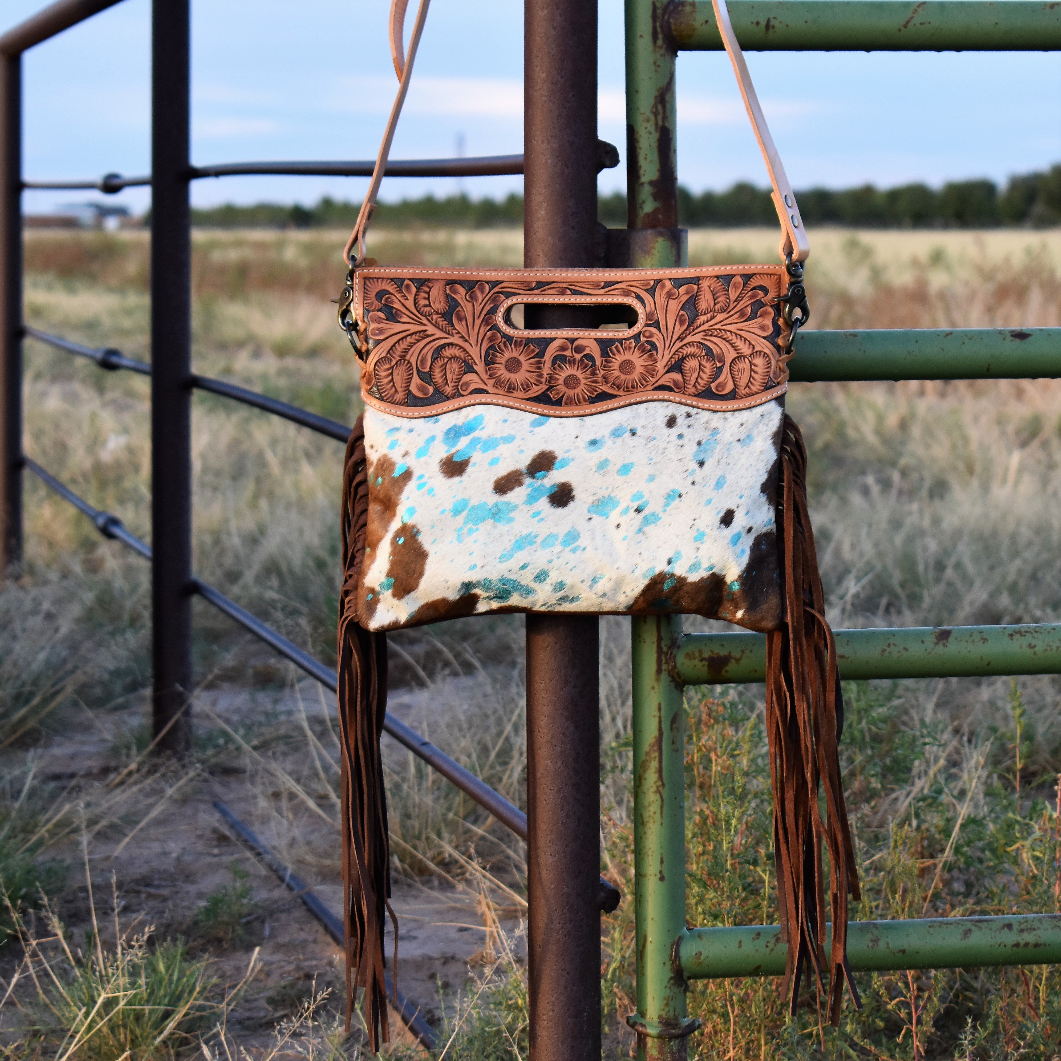American Palomino Turquoise Purse