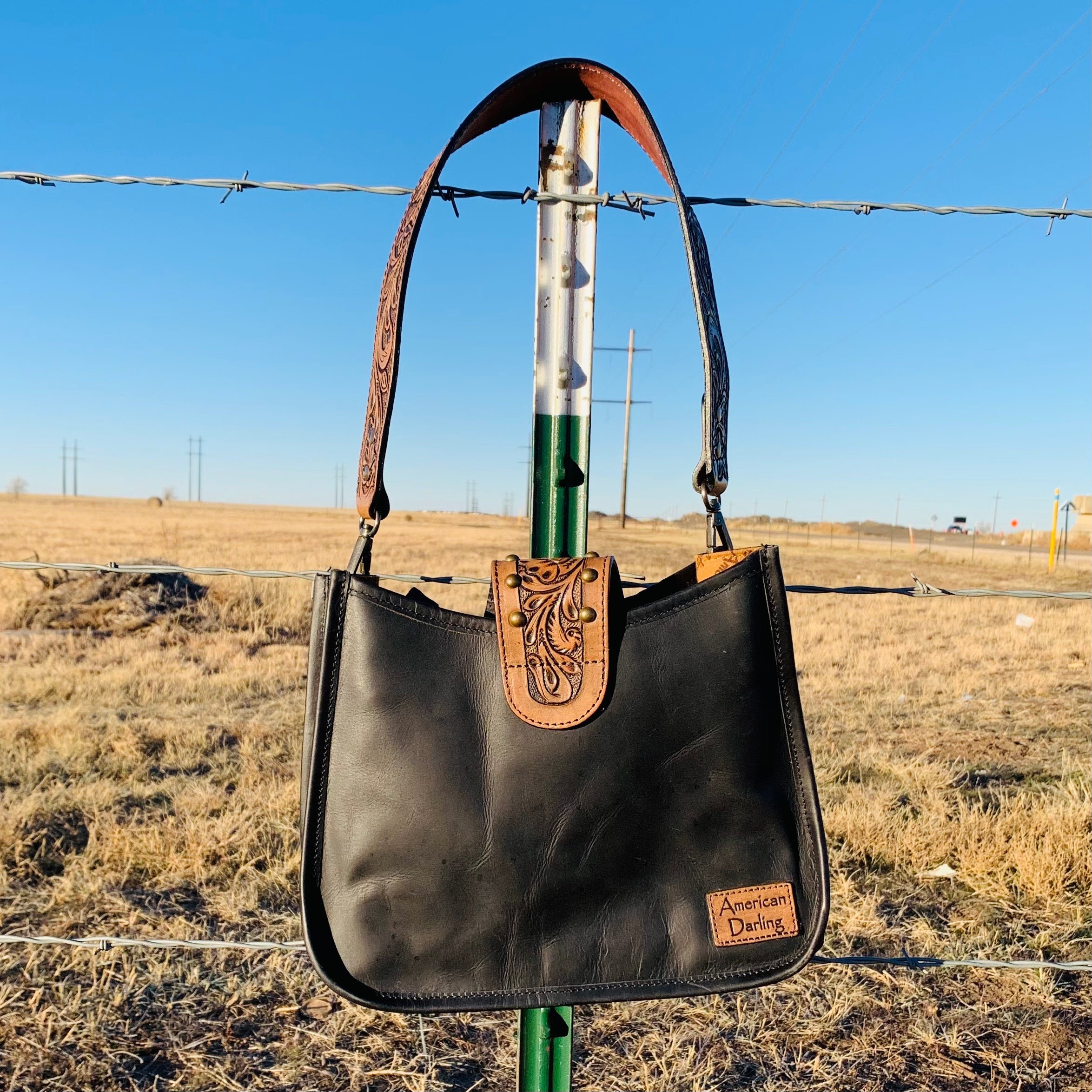 American Country Purse Black