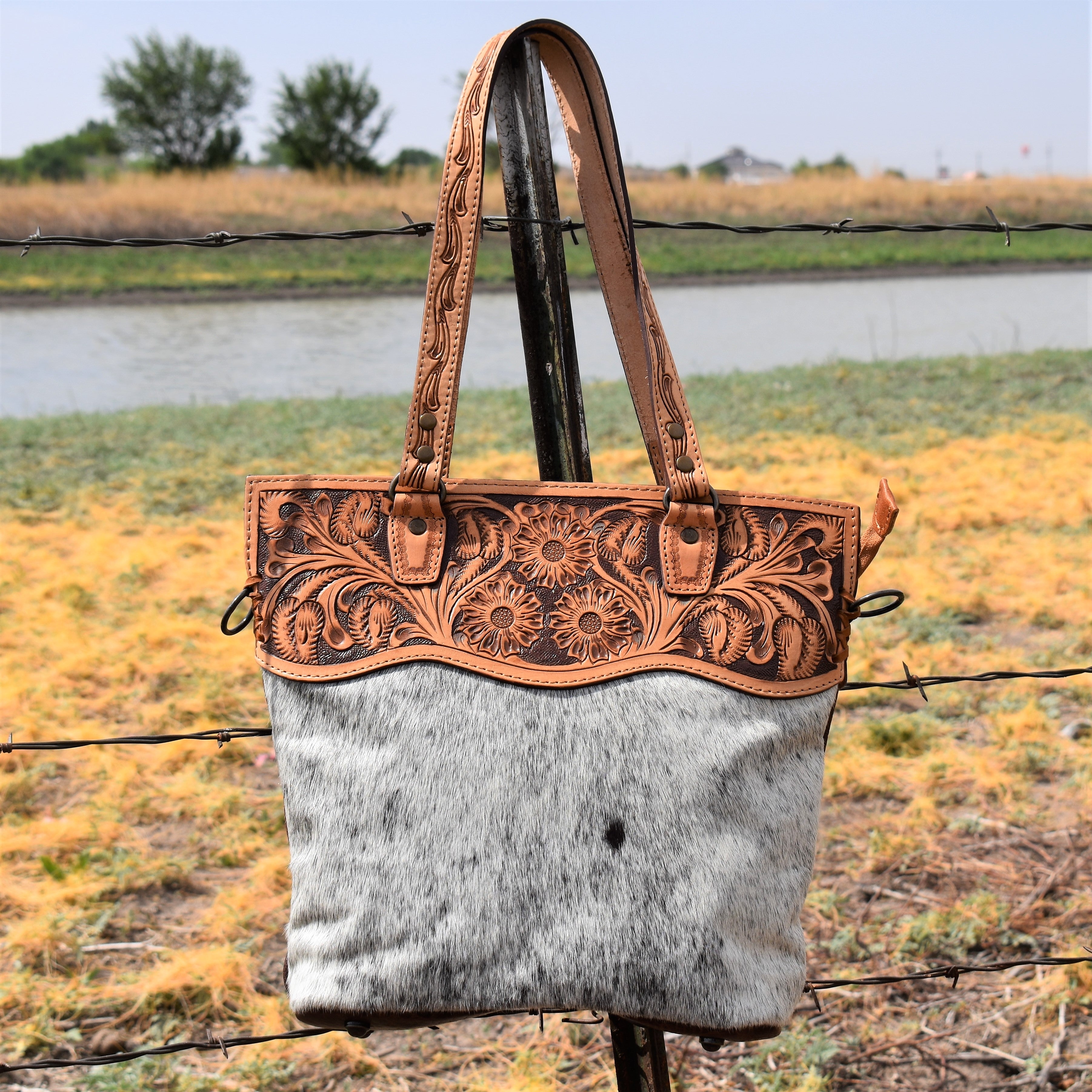 Brown Grazing Dazing Purse