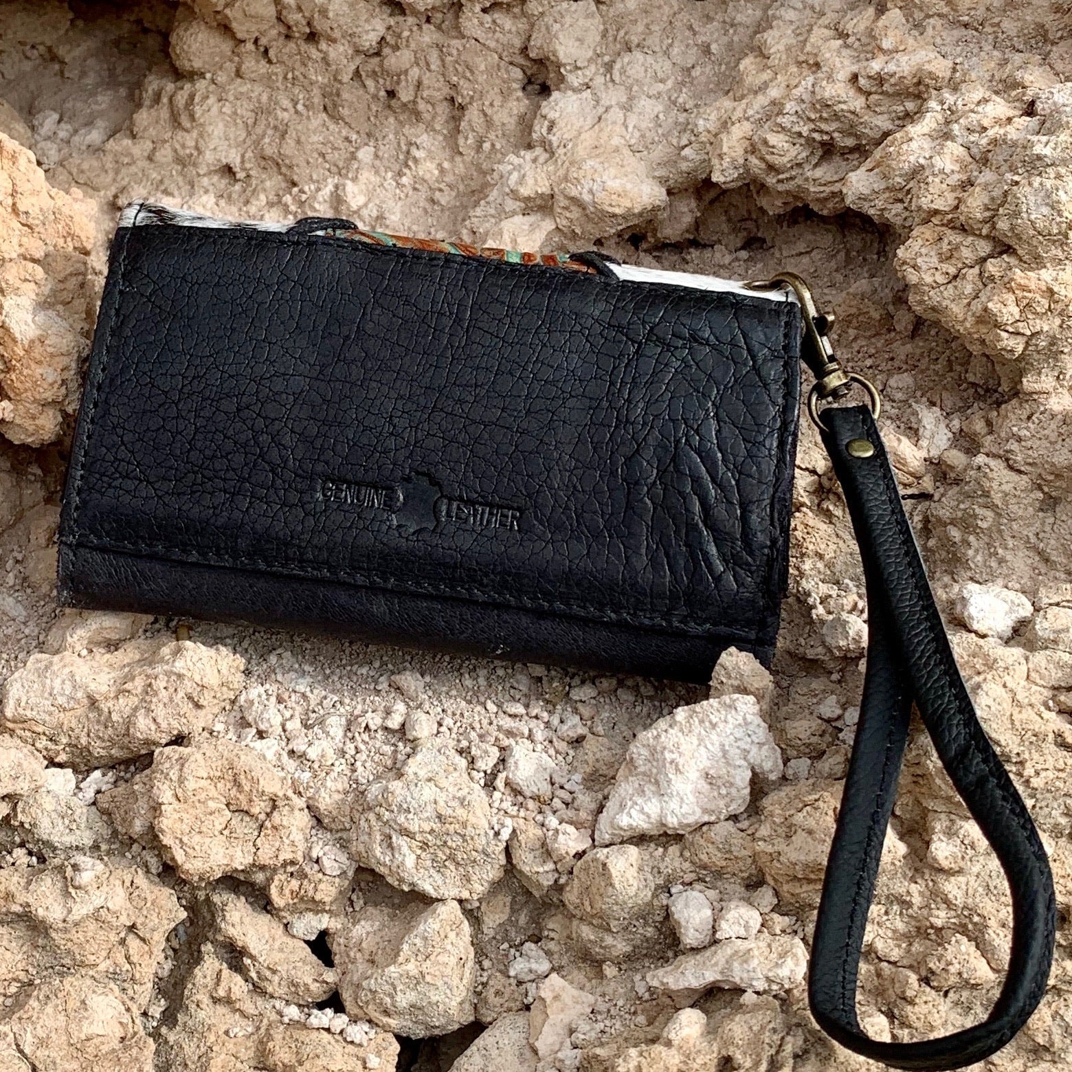 Barnyard Cowhide Wallet