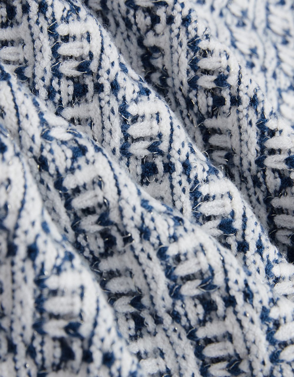 Raw Hem Faux Pocket Button Up Knitted Vest