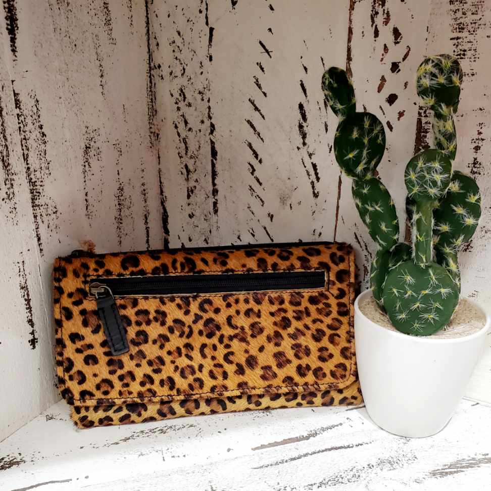 Wonder Leopard Hairon Wallet