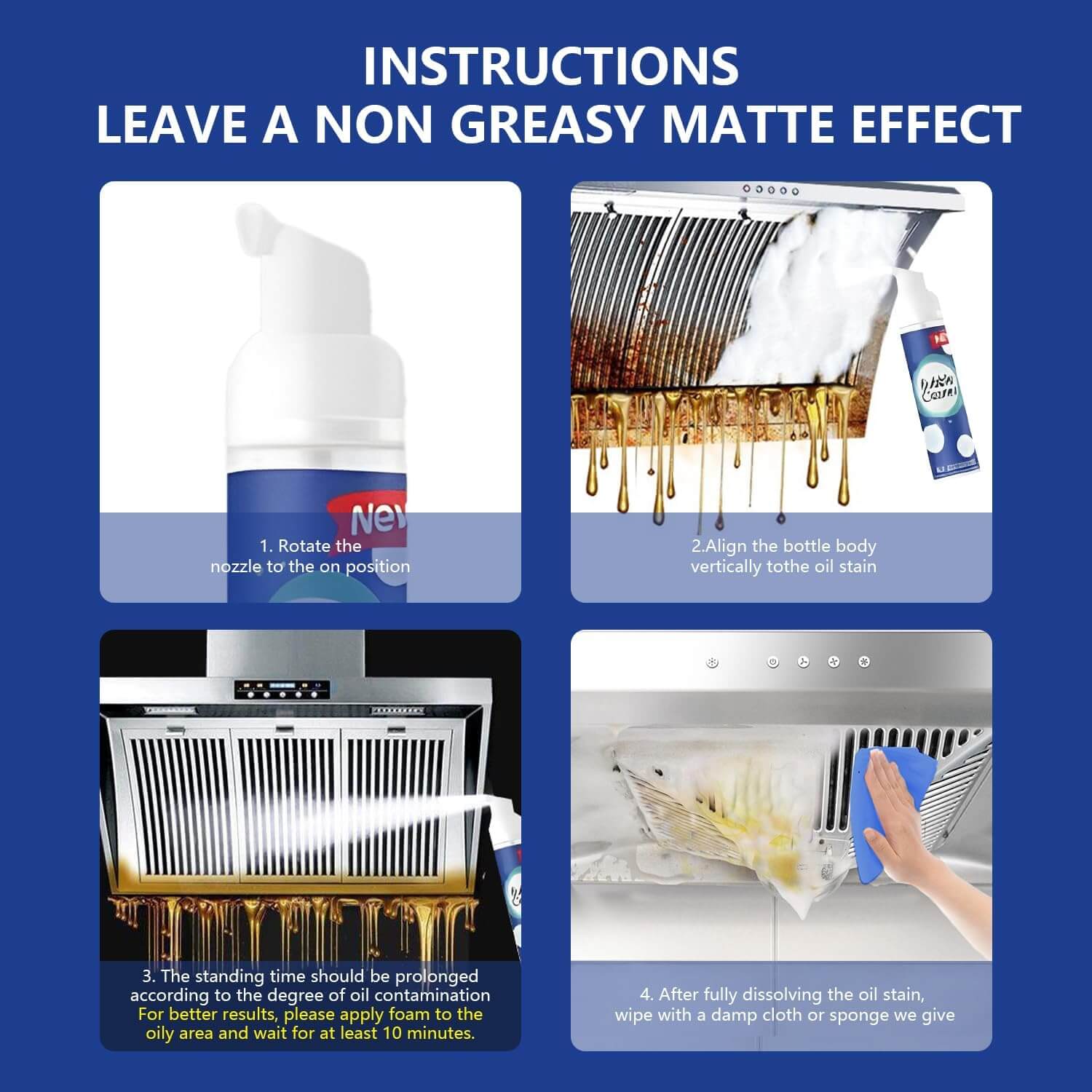 3PCS Allpurpose Rinsefree Cleaning Spray