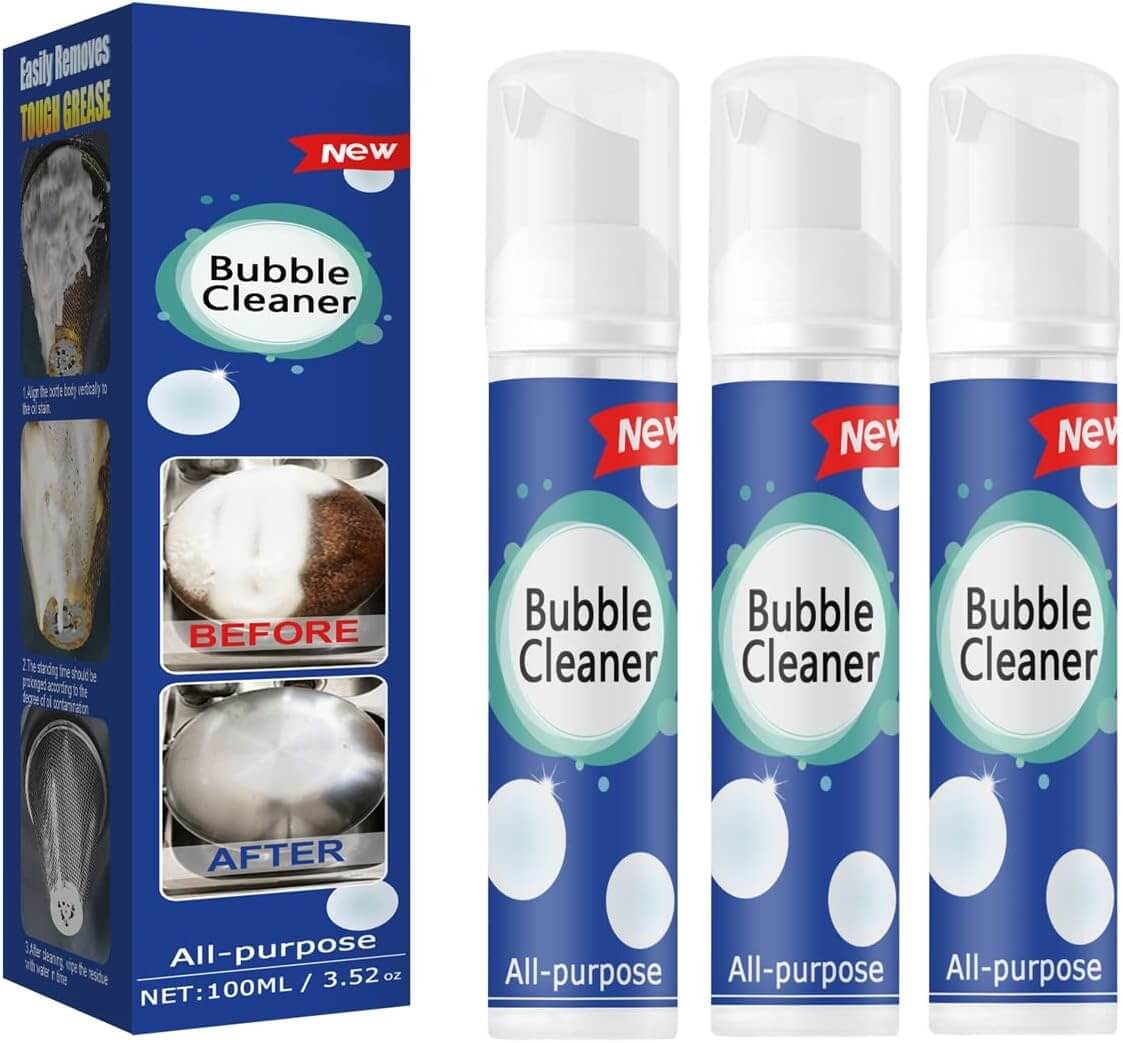 3PCS Allpurpose Rinsefree Cleaning Spray