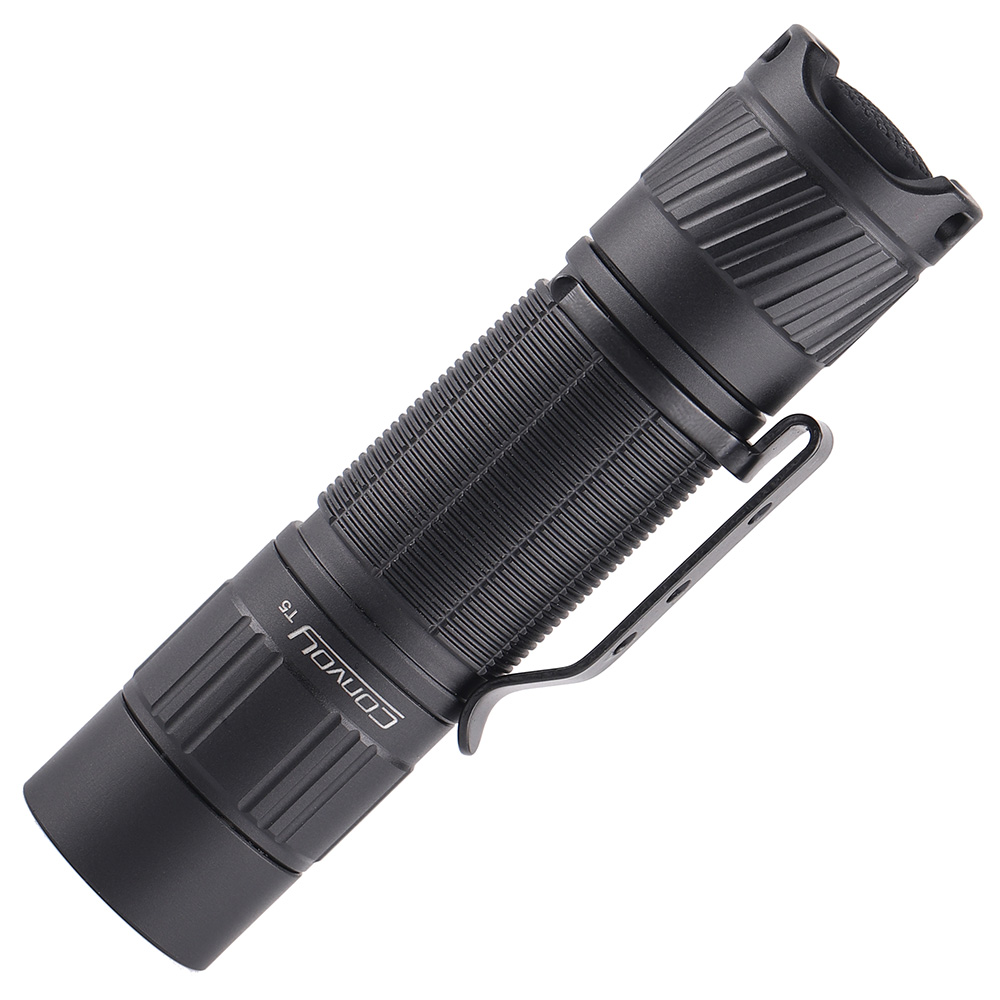 Black Convoy T5 flashlight,AA 14500 - Convoy flashlight