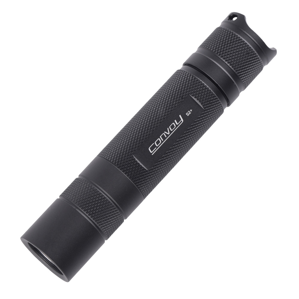 Convoy S2+ black UV 365nm 18650 flashlight with Nichia 276A - Convoy ...