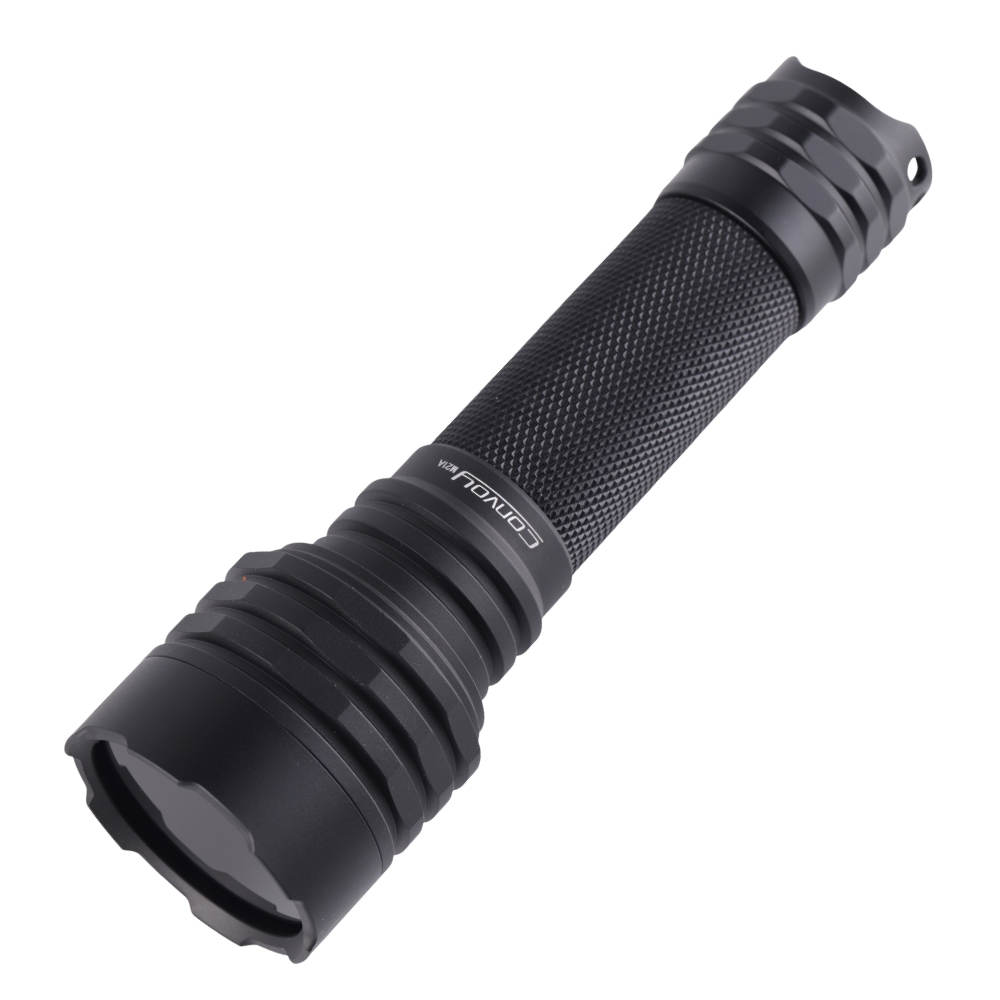 Convoy M21A UV 365nm 21700 flashlight with SBT-10X-UV，ZWB2 filter 