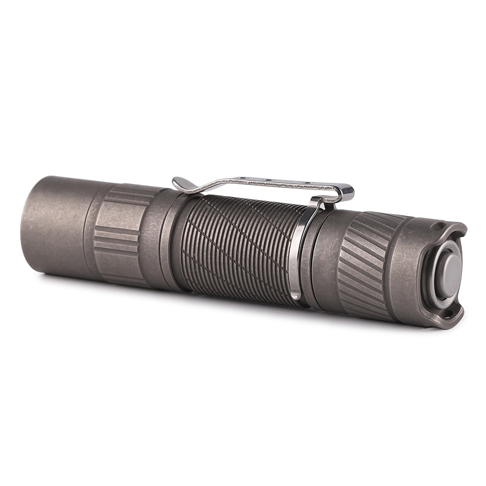 Convoy T3 titanium stonewash AA 14500 flashlight - Convoy flashlight