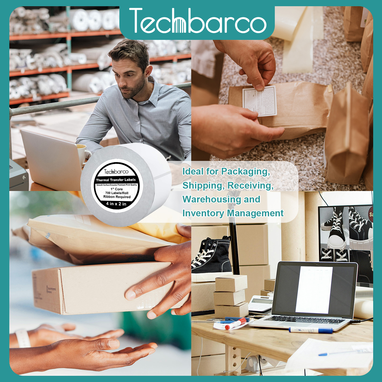 Thermal Transfer Labels are ideal for packaging.