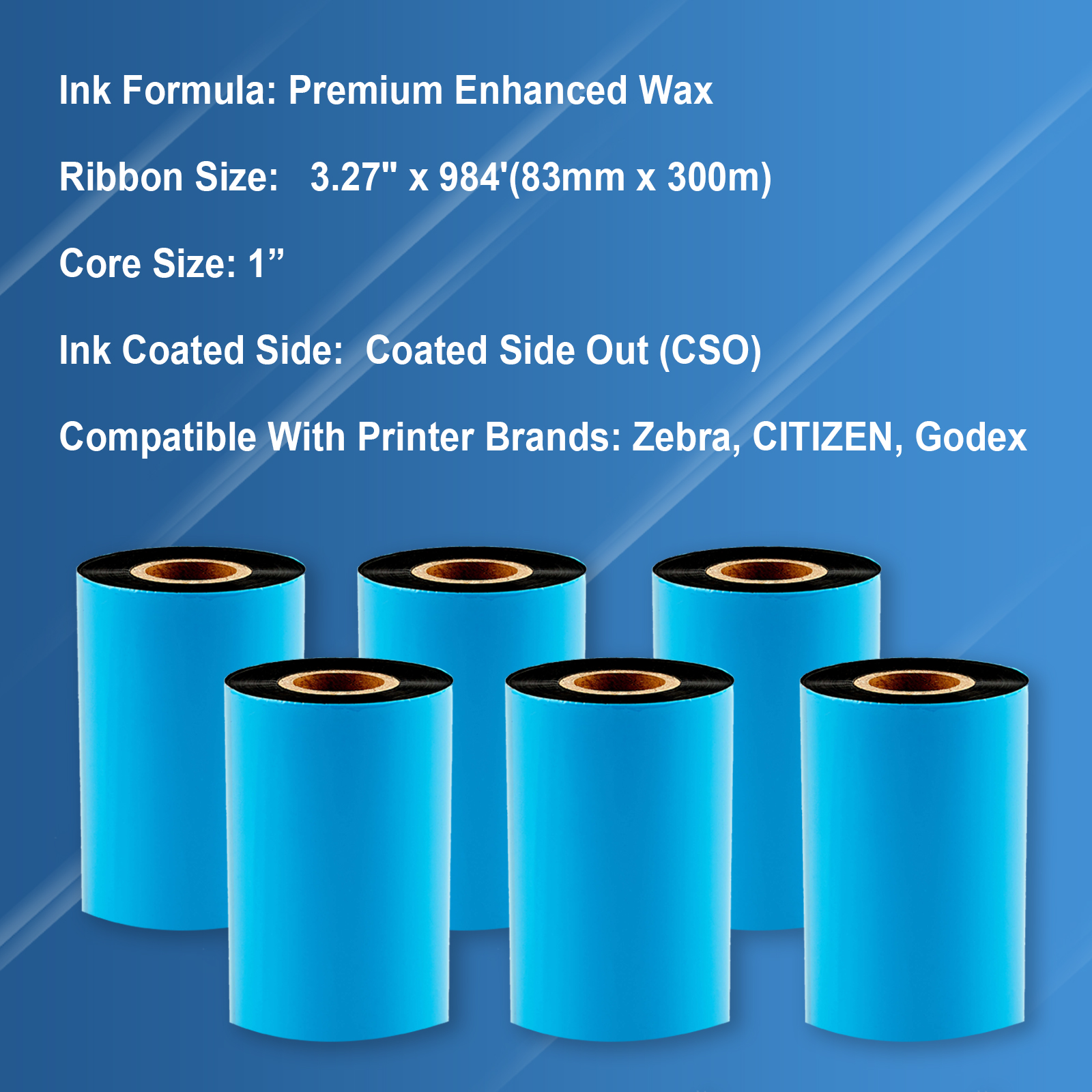 Enhanced Wax Transfer Ribbons | 3.27