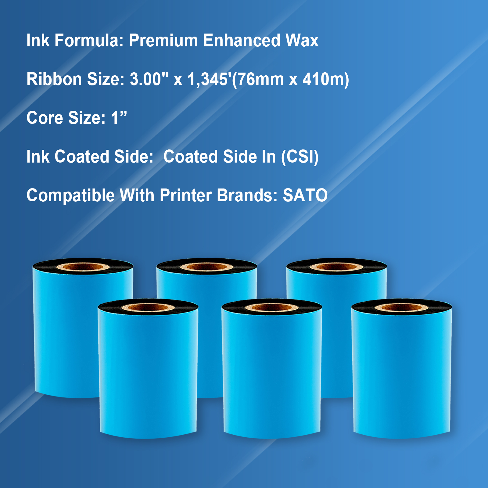 6 Rolls 3.00