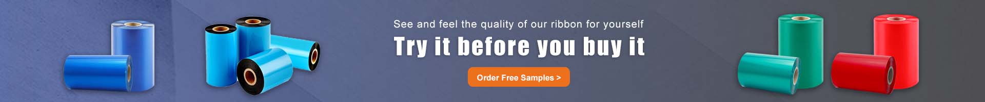 get a free thermal transfer ribbon sample