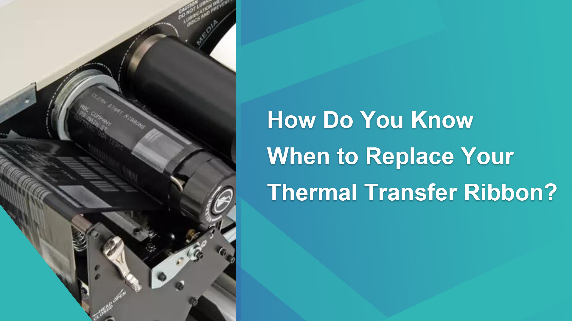 How Do You Know When to Replace Your Thermal Transfer Ribbon?