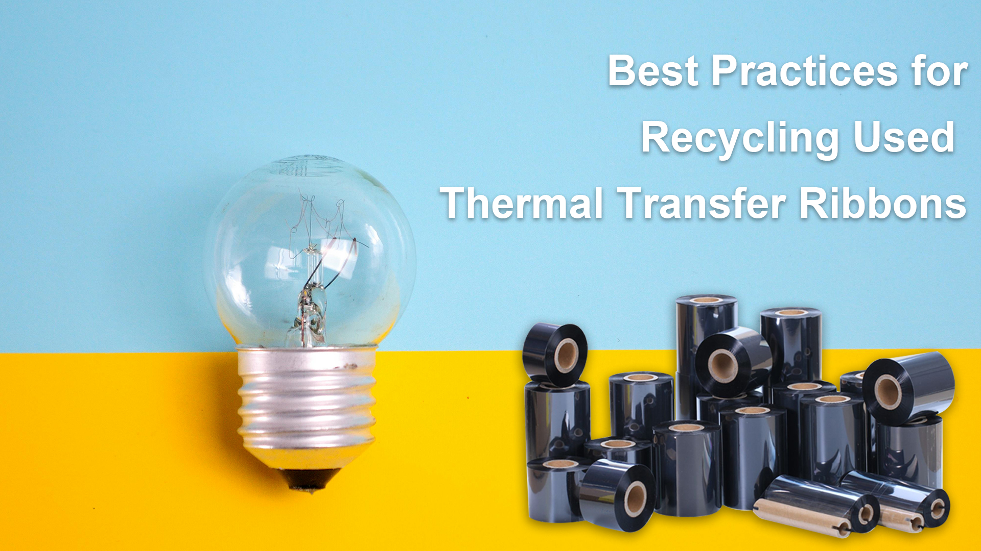 Best Practices for Recycling Used Thermal Transfer Ribbons and Cartridges