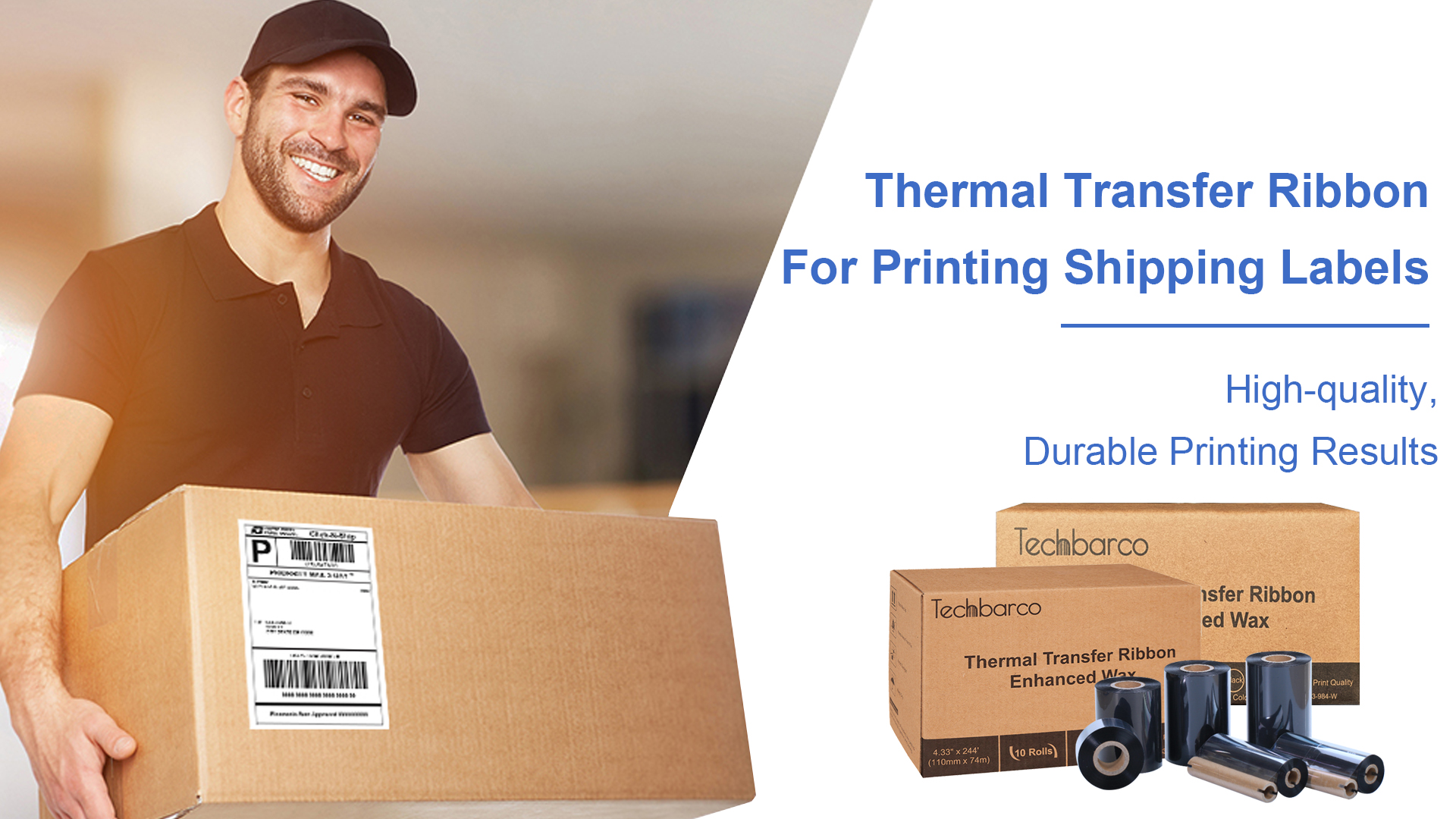 The Best Thermal Transfer Ribbon for Express Delivery Industry