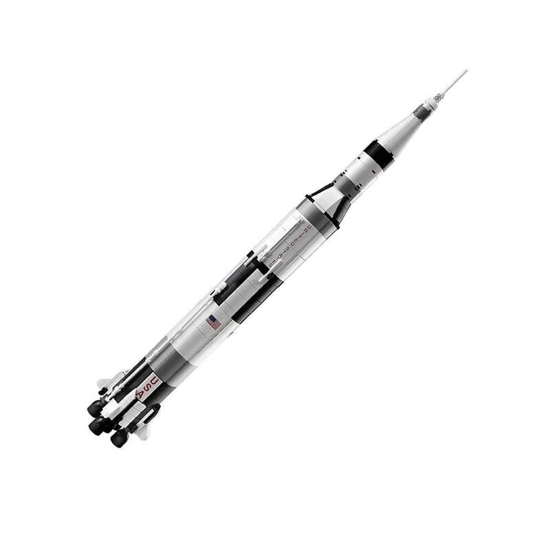 Apollo Saturn V Rocket Building Blocks - ENBRIC in Stock Now