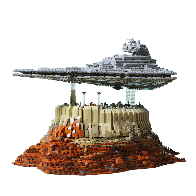 The Empire over Jedha City building blocks 5205PCs ENBRIC in Stock Now