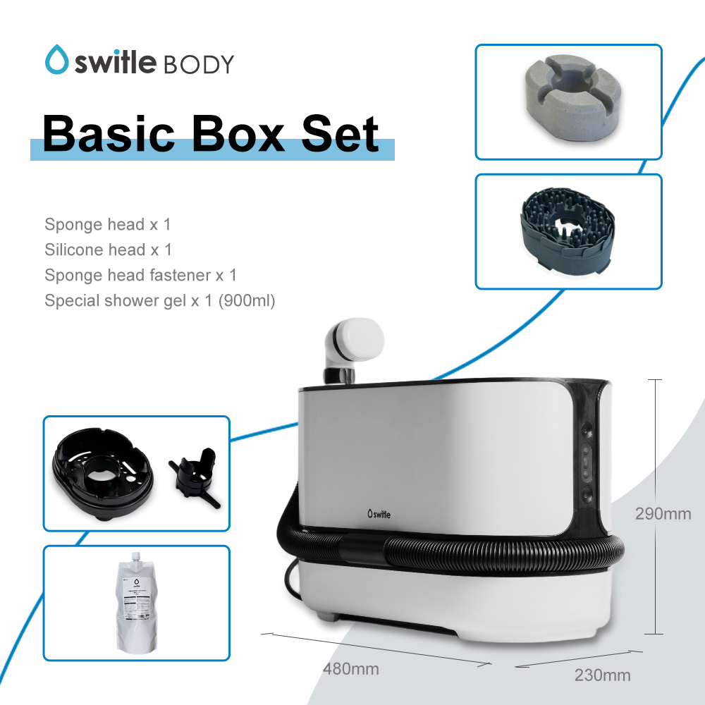 switle BODY Portable smart bathing aid switle BODY