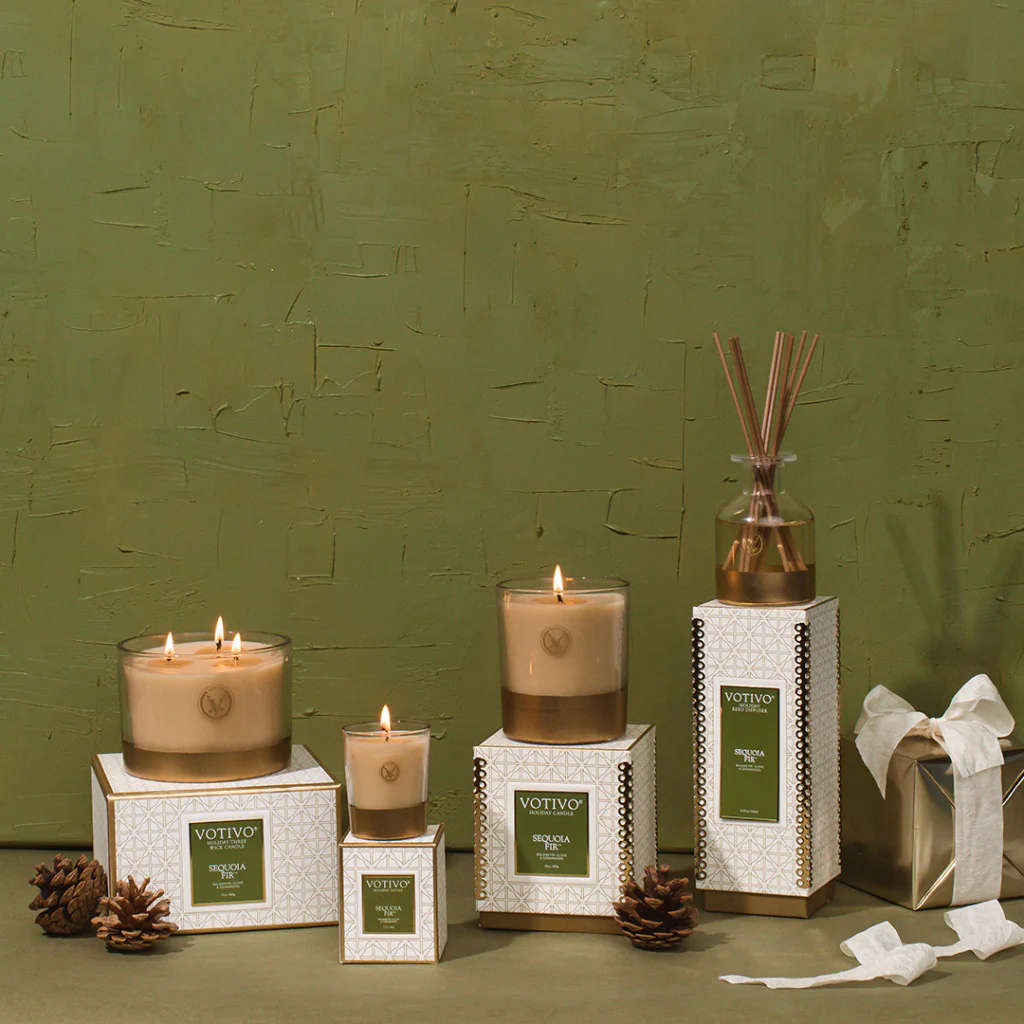 Sequoia Fir Holiday Reed Diffuser
