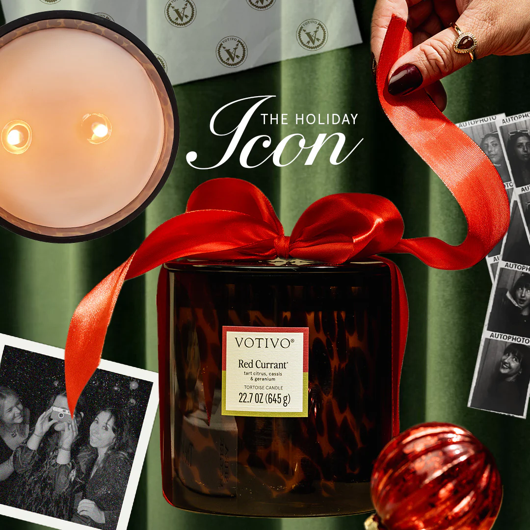 Red Currant Tortoise Candle