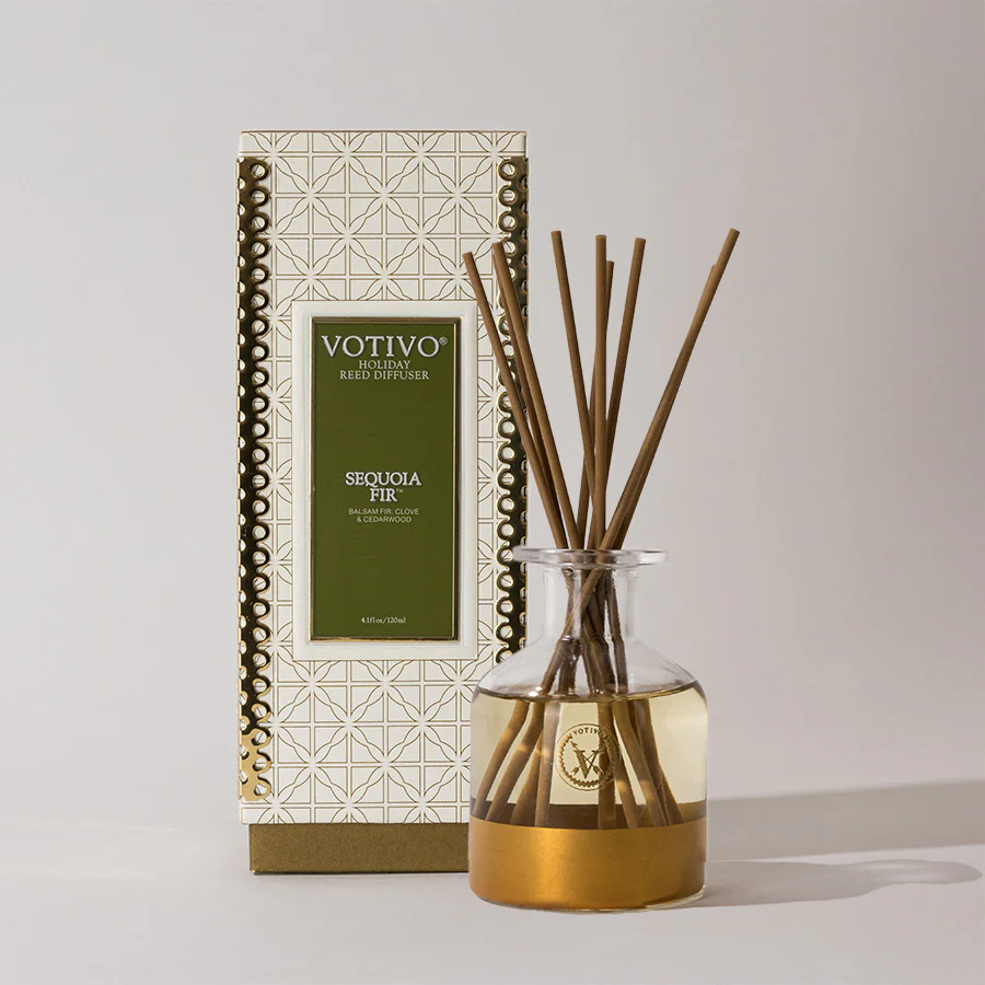 Sequoia Fir Holiday Reed Diffuser