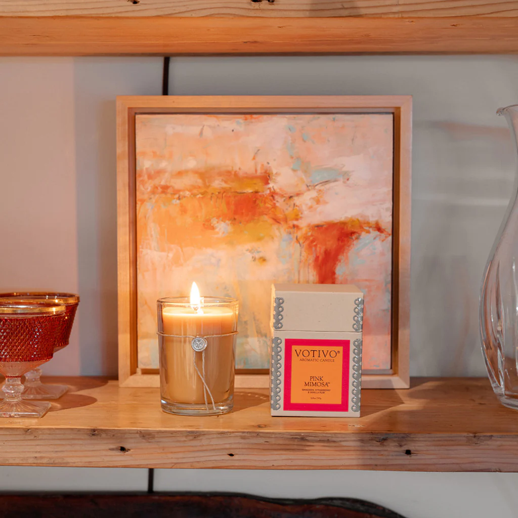 Pink Mimosa 6.8 oz. Aromatic Candle