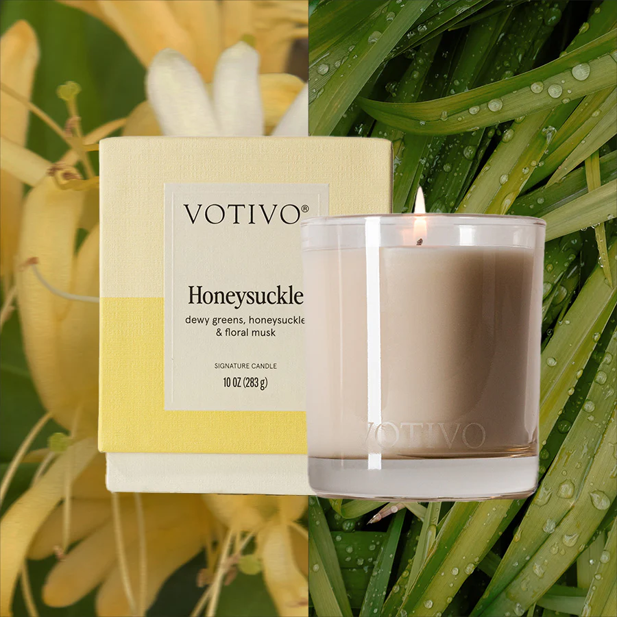 Honeysuckle 10 oz. Signature Candle