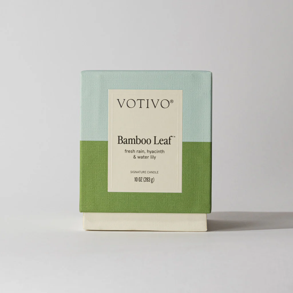 Bamboo Leaf 10 oz. Signature Candle