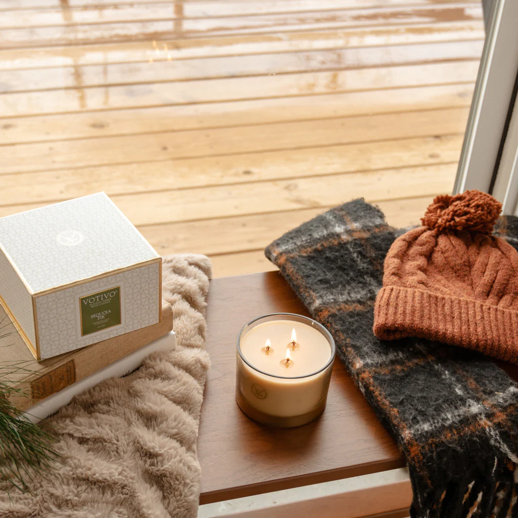 Sequoia Fir Holiday 3 Wick Candle