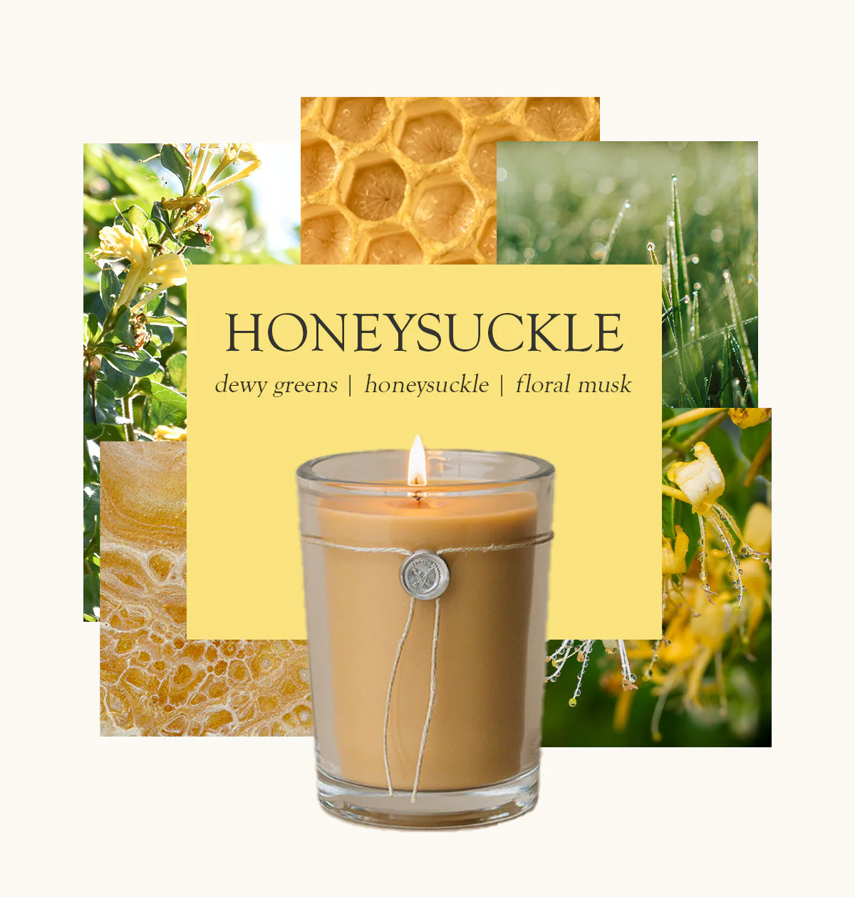 Honeysuckle 6.8 oz. Aromatic Candle