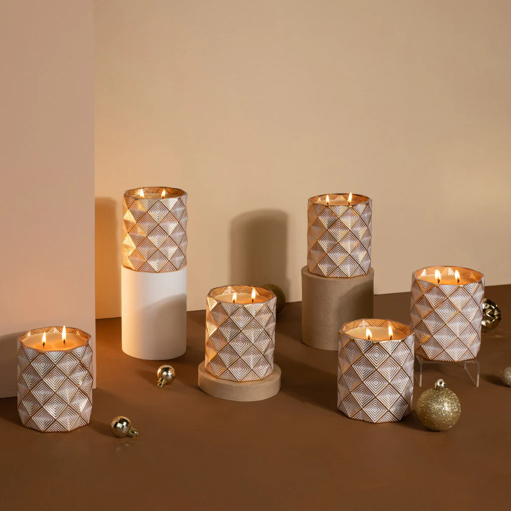 Spiced Chai Holiday Decorative Candle