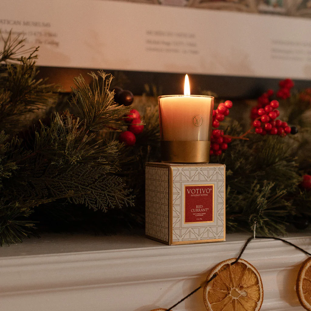 Red Currant Holiday Votive