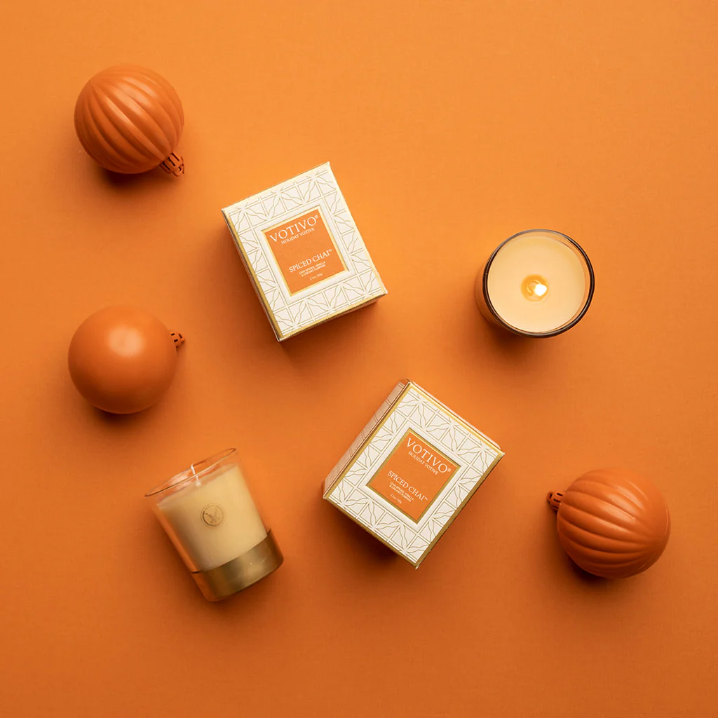 Spiced Chai Holiday Votive