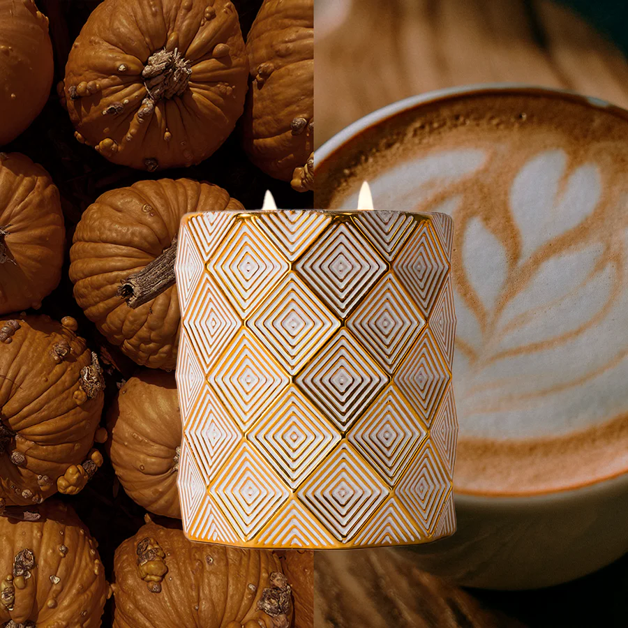 Spiced Chai Holiday Decorative Candle