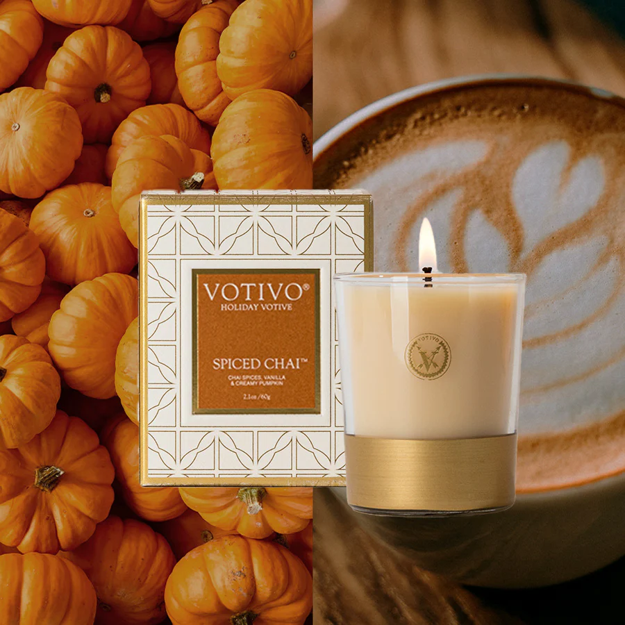 Spiced Chai Holiday Votive