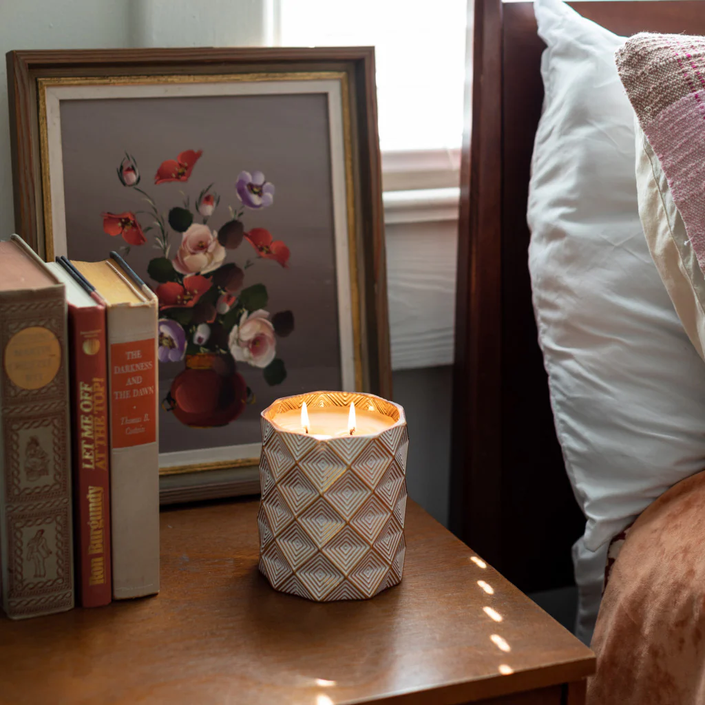 Red Currant Holiday Decorative Candle
